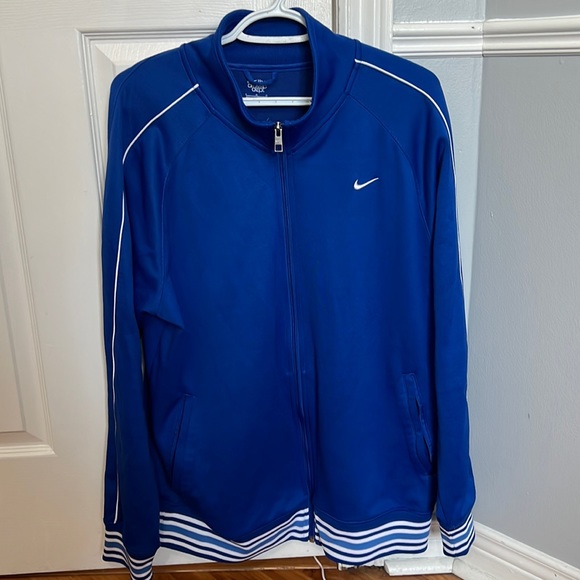 Vintage Nike Athletic Dept Zip-Up Sweater - Picture 1 of 4